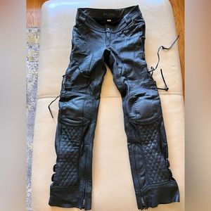 Scorpion “Haley” leather motorcycle pants